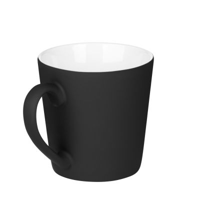 Керамическая кружка Sole Neo, черная-2