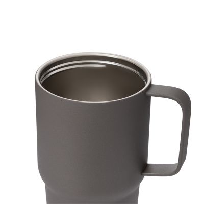 Термокружка вакуумная Авентура (Aventura), серая-7