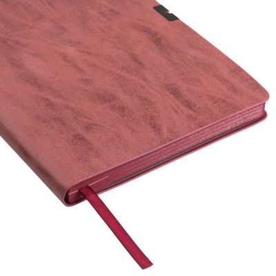 Ежедневник Velour недатированный, красный-6