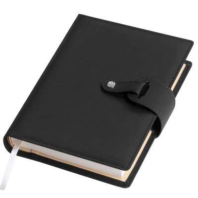 Ежедневник-портфолио Passage недатированный в подарочной коробке, черный-2