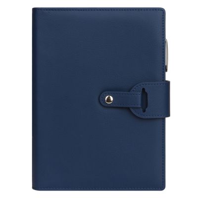 Ежедневник-портфолио Passage недатированный в подарочной коробке, синий-4