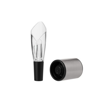 Набор для вина с электрическим штопором Vintaro, серебряный-6