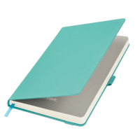 Ежедневник Portobello Trend, Alpha, недатированный, бирюзовый/серый
