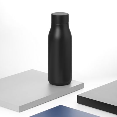 Термобутылка вакуумная герметичная Севилла (Sevilla), черная-8