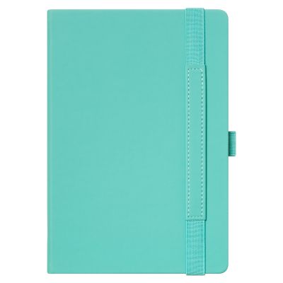 Ежедневник Альфа (Alpha) недатированный, бирюзовый/серый-3