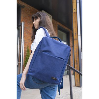 Рюкзак для ноутбука Conveza, синий/серый-1