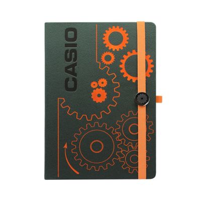 Ежедневник Chameleon NEO недатированный, зеленый/оранжевый-3