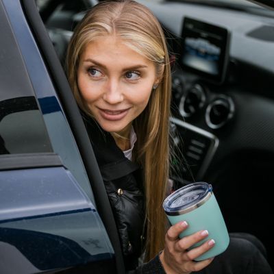 Термокружка вакуумная Viva, аква-6