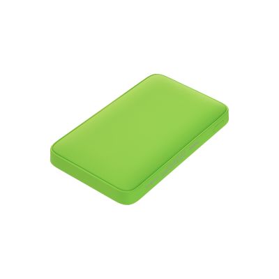 Внешний аккумулятор с подсветкой Ancor 5000 mAh, салатовый-2