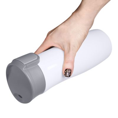 Термокружка вакуумная герметичная Lavita, серая-5