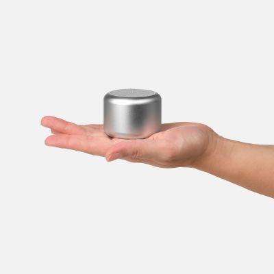 Беспроводная колонка Пэшн (Passion) 80dB 600 mAh (Bluetooth 5.4), серебряная-5