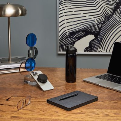 Бутылка для воды Nevada, черная-14