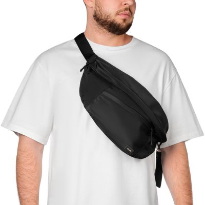 Сумка через плечо (cross body) Бостон (Boston), черная-5