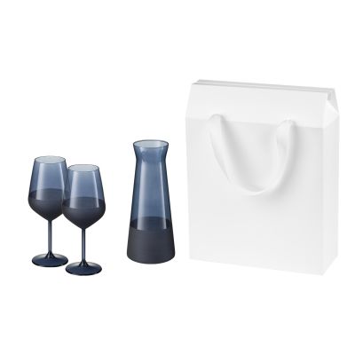 Подарочная коробка-пакет универсальная большая, белая, 295х115х372 мм-4