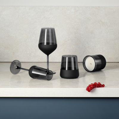 Бокал для шампанского Black Edition, черный-5