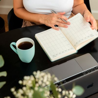 Керамическая кружка Tulip, аква-4