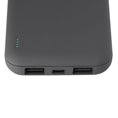 Внешний аккумулятор с подсветкой Люче (Luce) 10000 mAh, серый-5