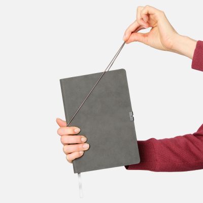 Ежедневник Ин Велюр (In Velour) недатированный, серый-13