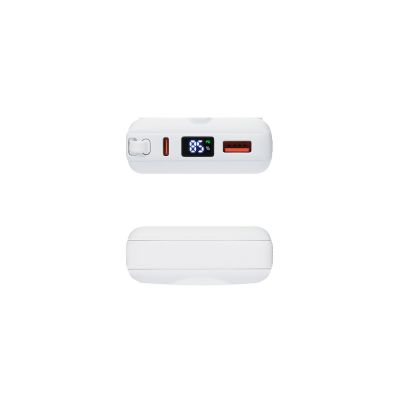 Внешний аккумулятор с подсветкой Риттер PD (Ritter PD) 10000mAh с функцией беспроводной зарядки 15W, белый-8