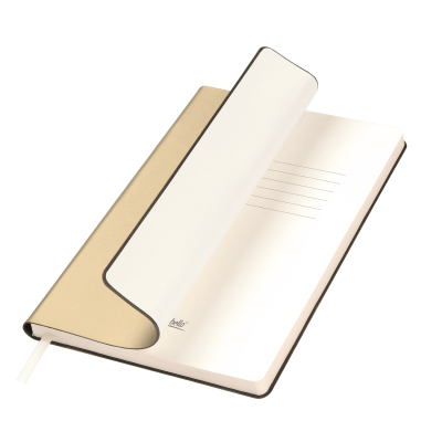 Ежедневник Спарк (Spark) недатированный, белое золото (без упаковки, без стикера)-0