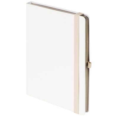 Ежедневник Arctic недатированный, белый/платина-2