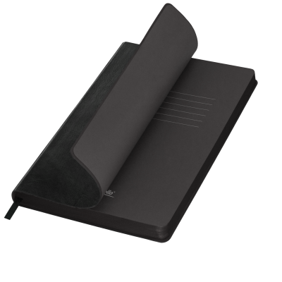 Ежедневник River side недатированный, черный (без упаковки, без стикера)-0