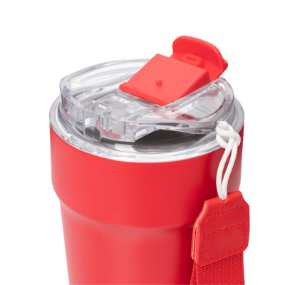 Термокружка вакуумная Монако (Monaco), красная-7