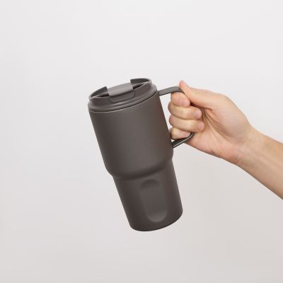 Термокружка вакуумная Aventura, серая-13