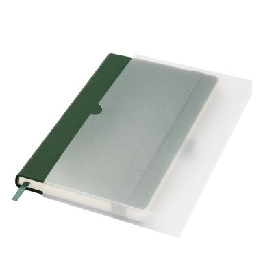 Ежедневник Альфа (Alpha) недатированный, зеленый/оливковый-12