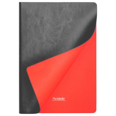 Ежедневник River side недатированный, серый/красный (без упаковки, без стикера)-2