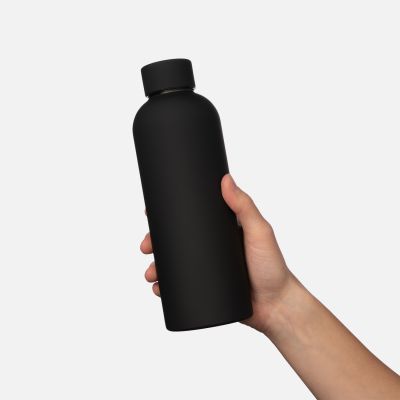 Термобутылка вакуумная герметичная Prima, черная-6
