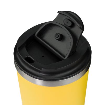 Термокружка вакуумная Palermo Lemoni, желтая-2