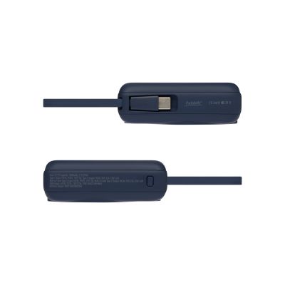 Внешний аккумулятор с подсветкой Ritter PD 10000mAh с функцией беспроводной зарядки 15W, синий-7