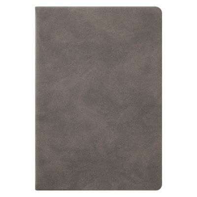 Ежедневник Stella недатированный с магнитом на обложке, серый-4