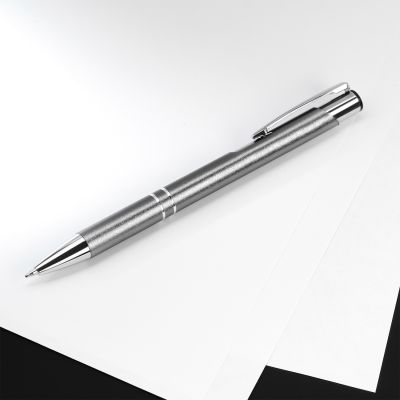 Шариковая ручка Alpha Neo, серая-4