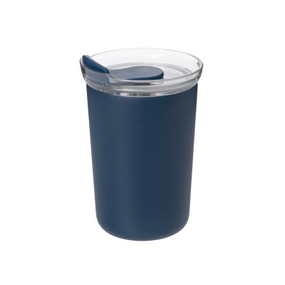 Термокружка вакуумная Strada, синяя-3