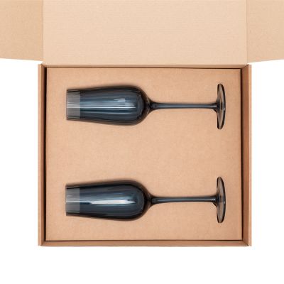 Доп. ложемент под 2 бокала для шампанского (для рифленого стекла) в универсальную коробку (арт. 21006.020)-3