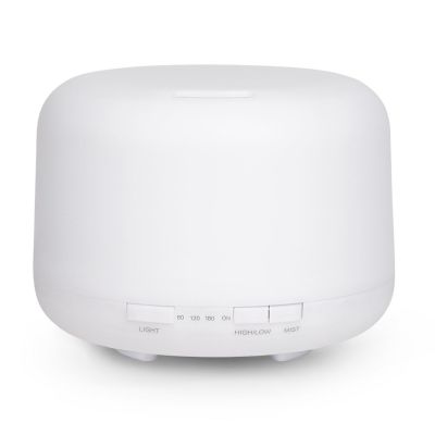 Увлажнитель-ароматизатор воздуха с подсветкой Aero, белый-0