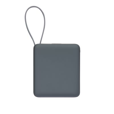 Внешний аккумулятор с подсветкой Риттер PD (Ritter PD) 10000mAh с функцией беспроводной зарядки 15W, серый-6