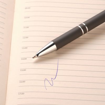 Шариковая ручка Alpha, какао-4