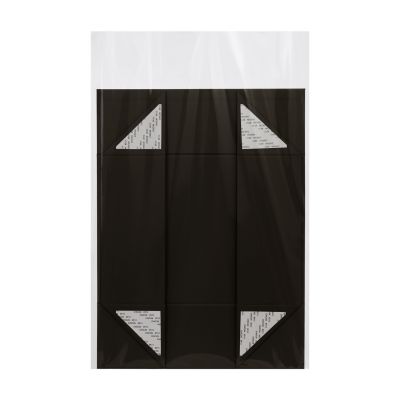 Подарочная коробка-трансформер средняя, черная-5