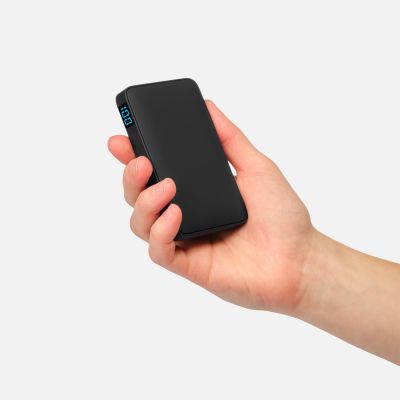 Внешний аккумулятор с подсветкой Анкор (Ancor) 5000 mAh, черный-7