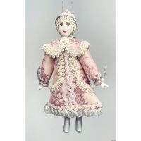 Снегурочка елочная игрушка ручной работы