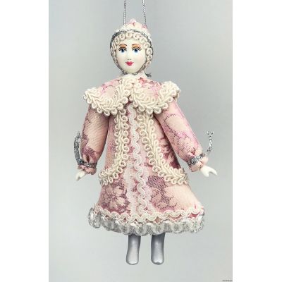 Снегурочка елочная игрушка ручной работы-0