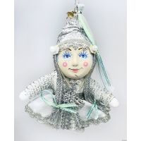 Снегурочка елочная игрушка ручной работы