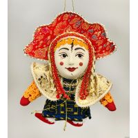 Волнушка елочная игрушка ручной работы