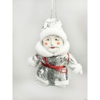 Дед Мороз елочная игрушка ручной работы