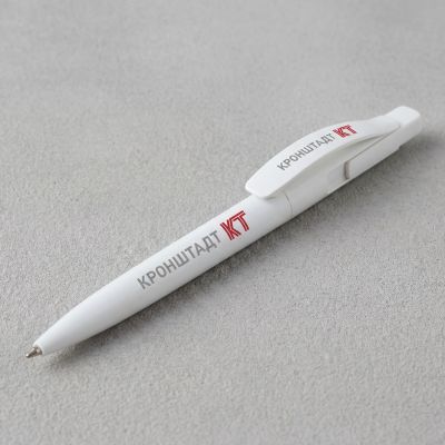 Ручка шариковая Prodir DS2 PPP, белая-1