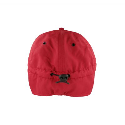 Бейсболка SNOW FLAP STOPPER-S, красный-4