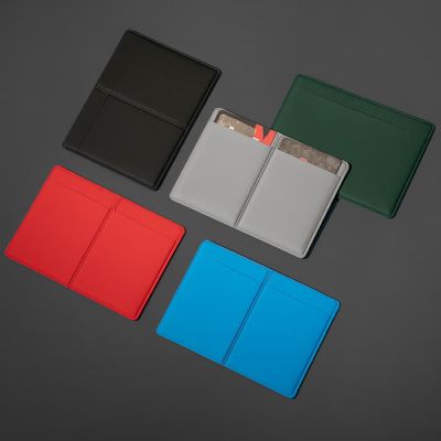 Чехол/картхолдер для автодокументов Simply, серый, 9.3 х 12.8 см, PU-3